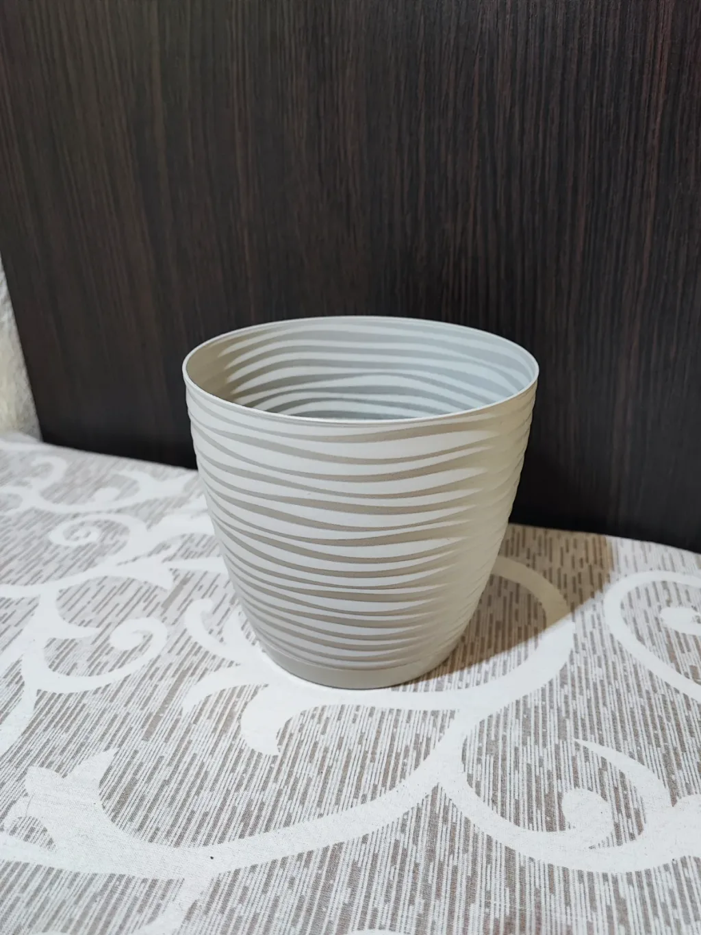 Вазон з фактурою Form Plastic Sahara 13 см 🪴 / Пластиковий горщик для квітів 🌿