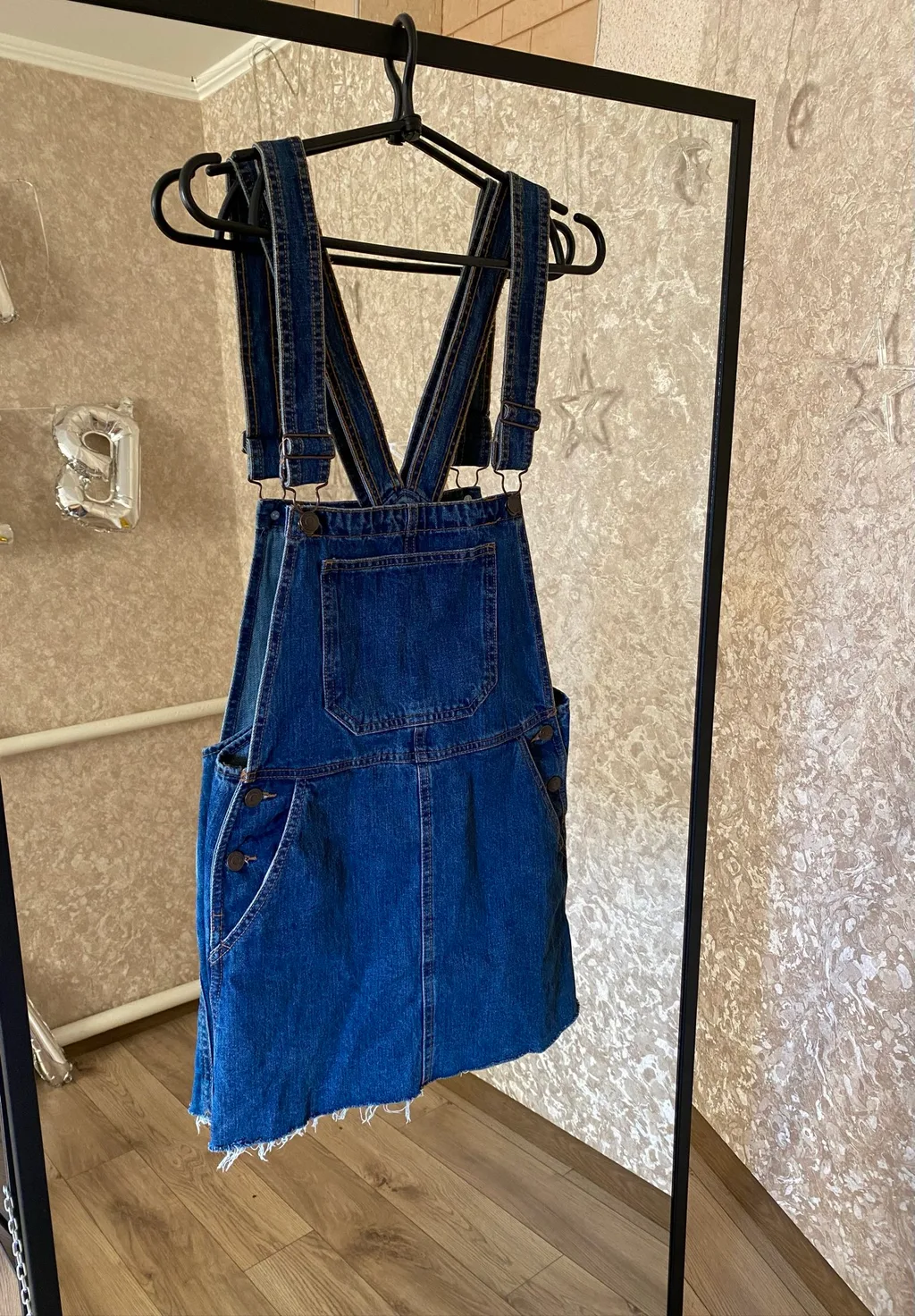 Джинсовий сарафан Bershka