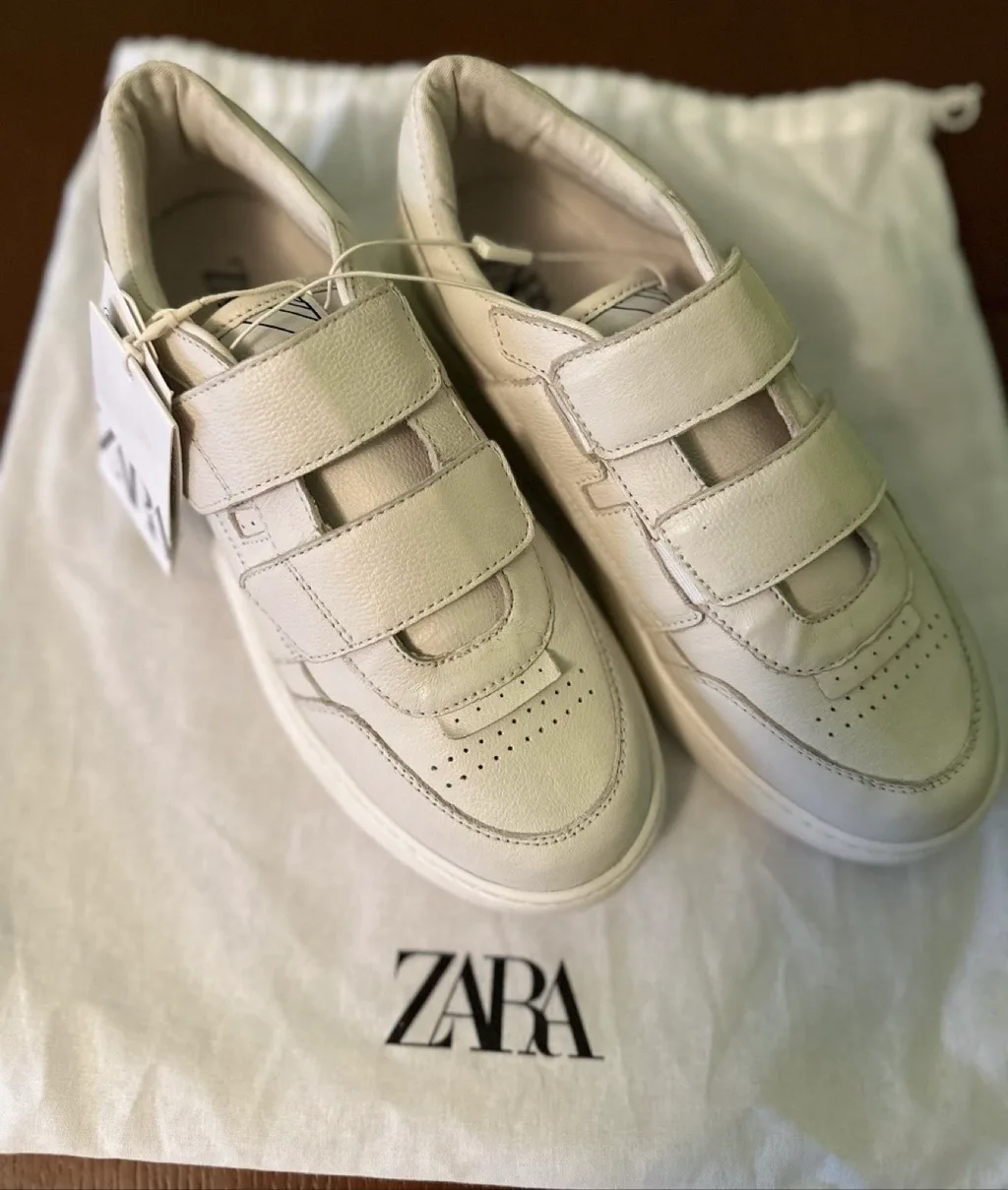 Кросівки шкіряні Zara